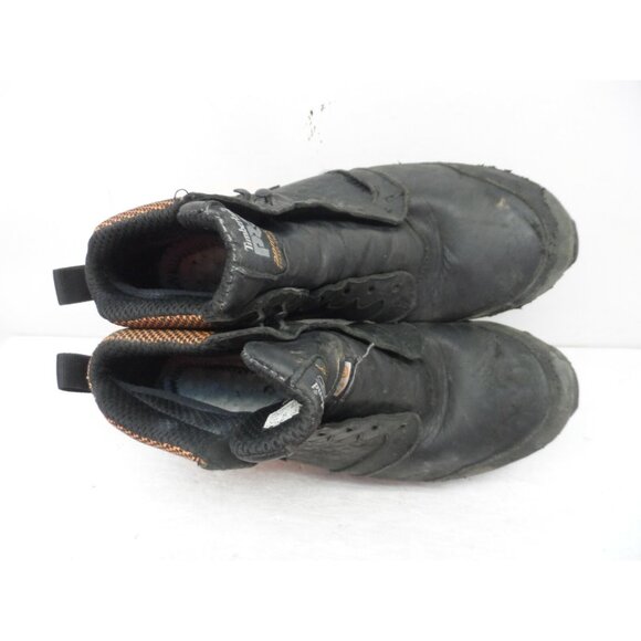 Timberland PRO Men's Mid Reaxion CT Safety Work Boots A21RU Black Size 9W - Picture 6 of 10